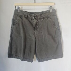Sonoma‎ Life Style Womens Shorts Gray Utility Cargo Style Size 6